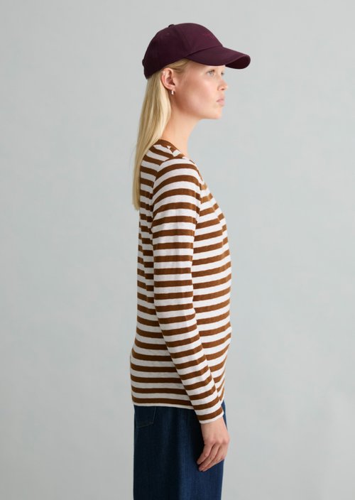Longsleeve regular — Medium Brown