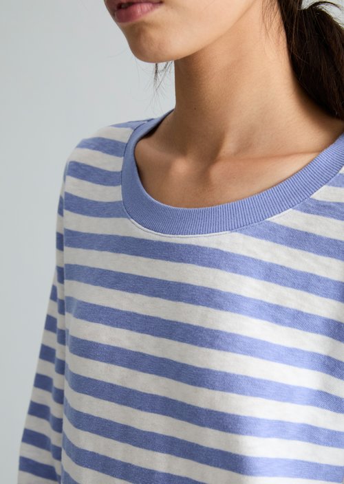 Longsleeve regular — Medium Blue