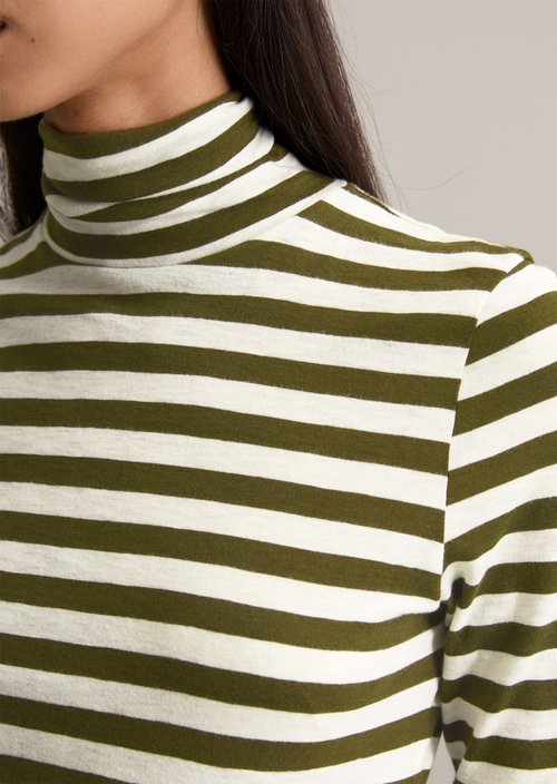 Long sleeve with turtleneck — Dark Green