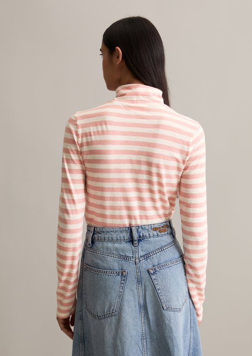 Long sleeve with turtleneck — Light Pink