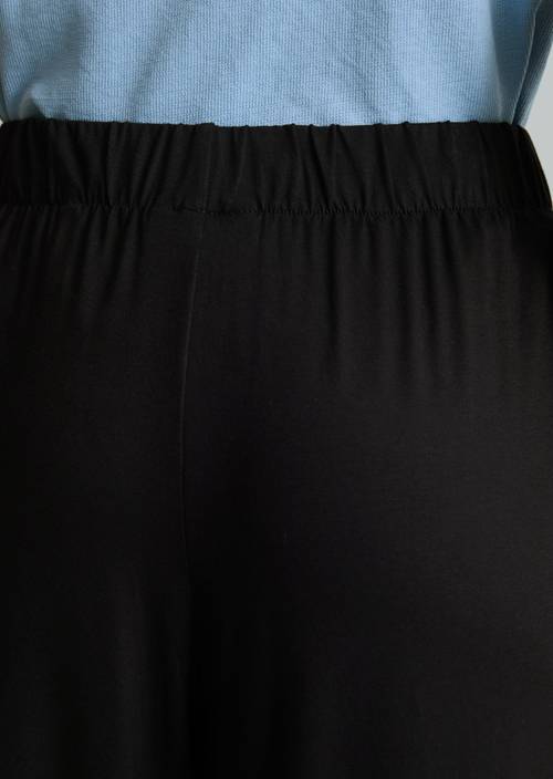 Pantalon en jersey large Black en vue détaillée