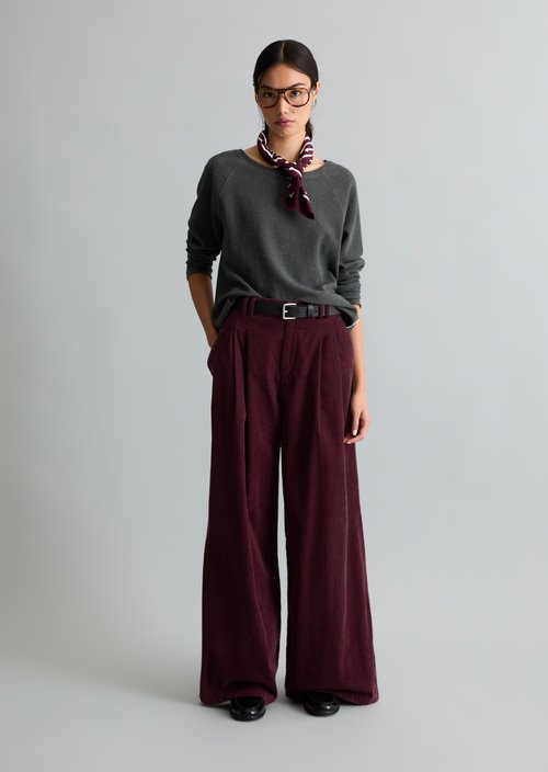 Longsleeve regular — Anthra Melange