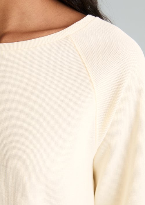 Longsleeve regular — White Blush
