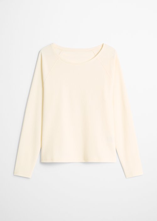 Longsleeve regular — White Blush