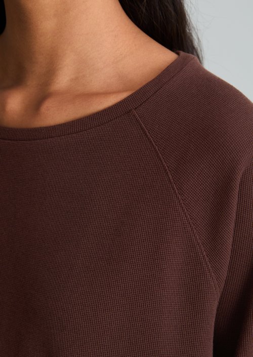 Longsleeve regular — Espresso Brown