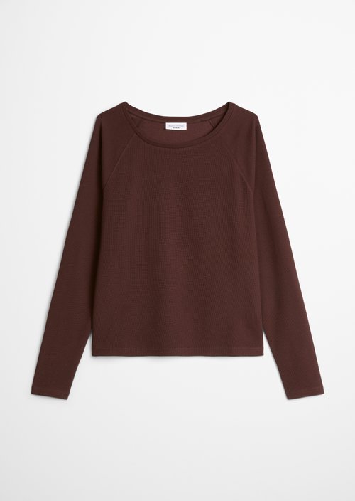 Longsleeve regular — Espresso Brown