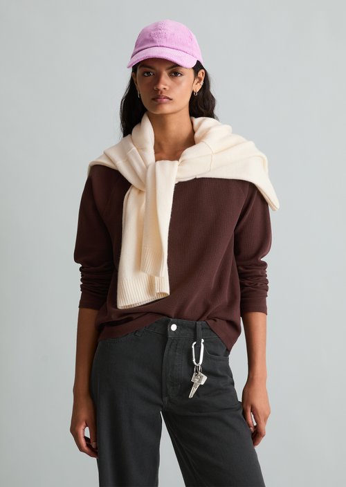 Longsleeve regular — Espresso Brown