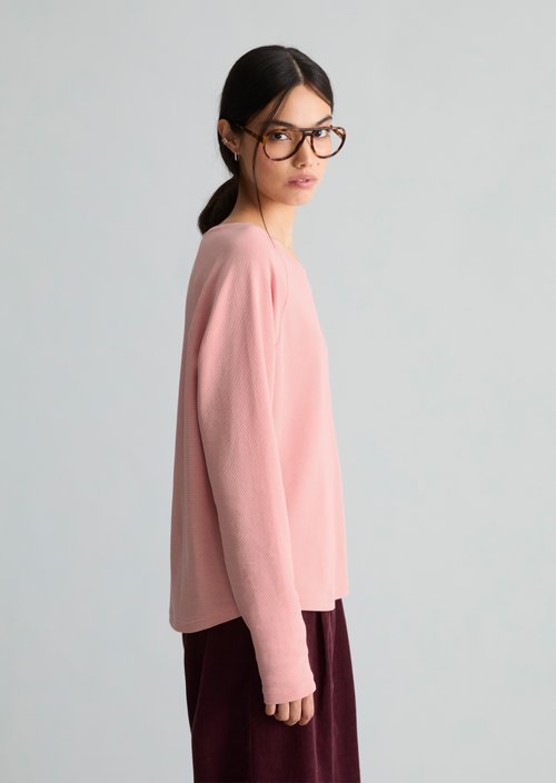 Longsleeve regular — Rose Powder