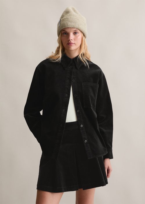 Relaxed blouse — Black