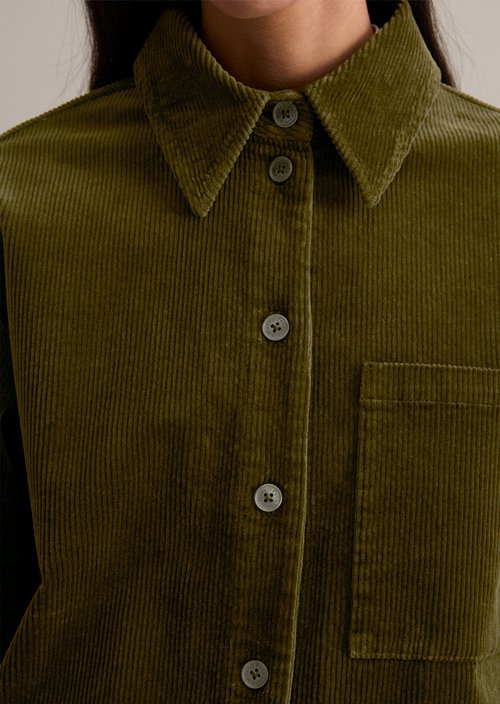 Relaxed blouse — Burnished Logs