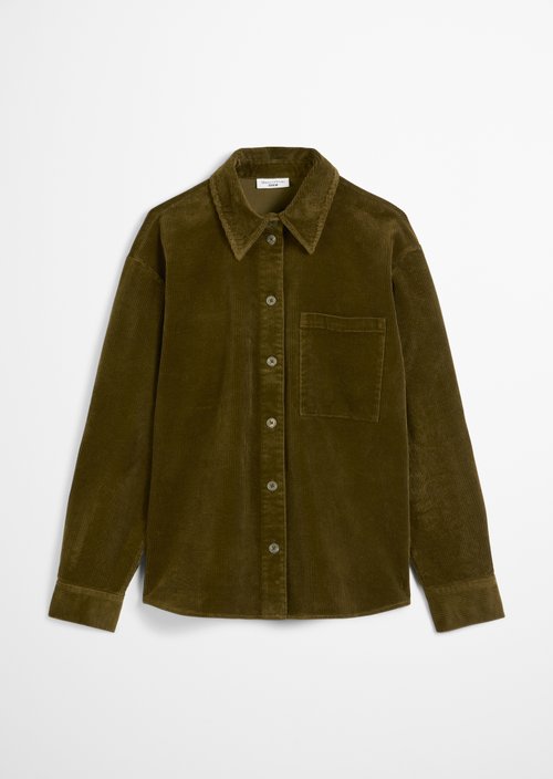 Relaxed blouse — Burnished Logs
