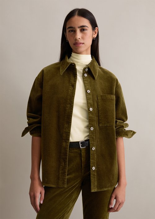 Relaxed blouse — Burnished Logs