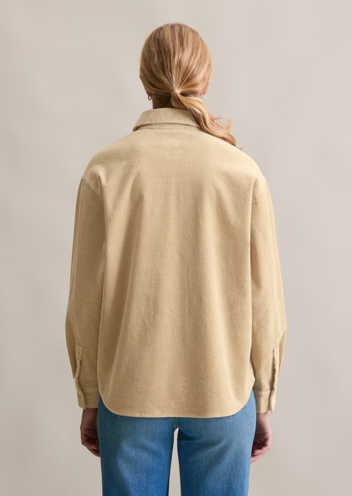 Relaxed blouse — Frosty Sand