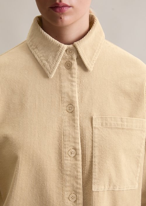 Relaxed blouse — Frosty Sand