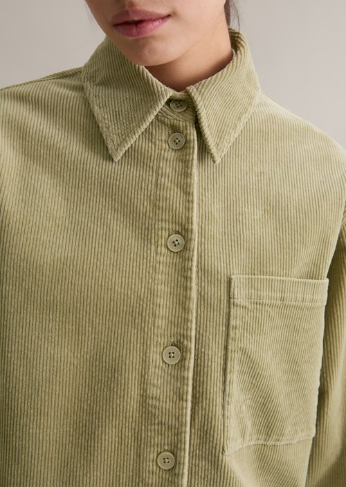 Relaxed blouse — Artichoke Leaf
