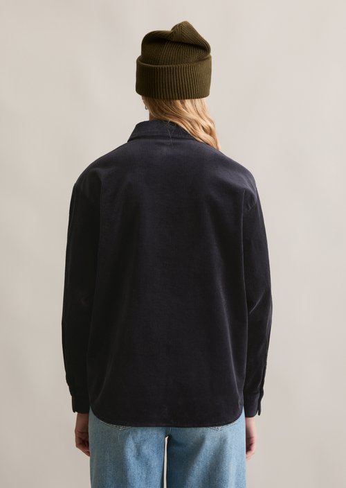 Relaxed blouse — Blue Depths