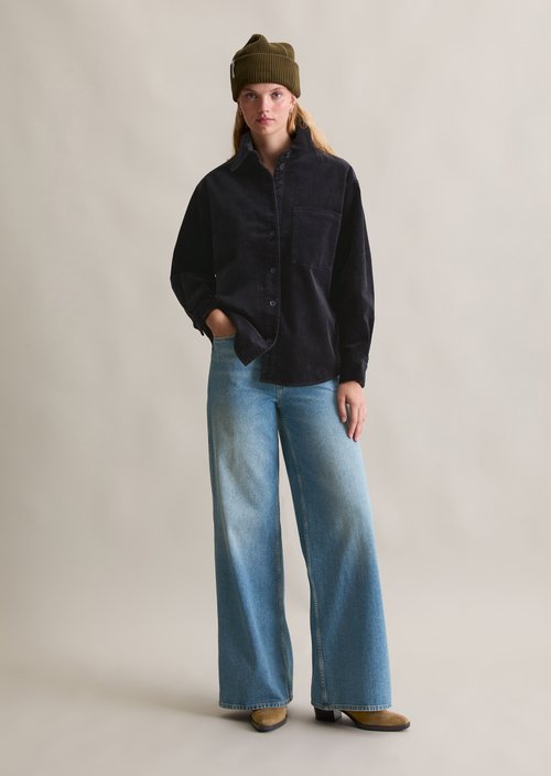 Relaxed blouse — Blue Depths
