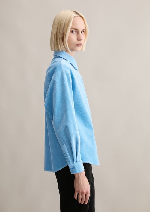 Relaxed blouse — Azure Sky