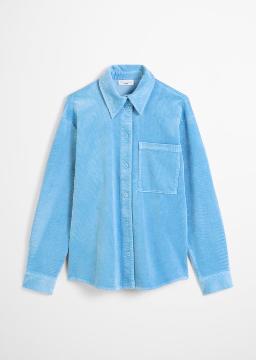 Relaxed blouse — Azure Sky