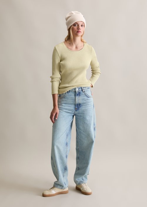 Longsleeve slim — Artichoke Leaf