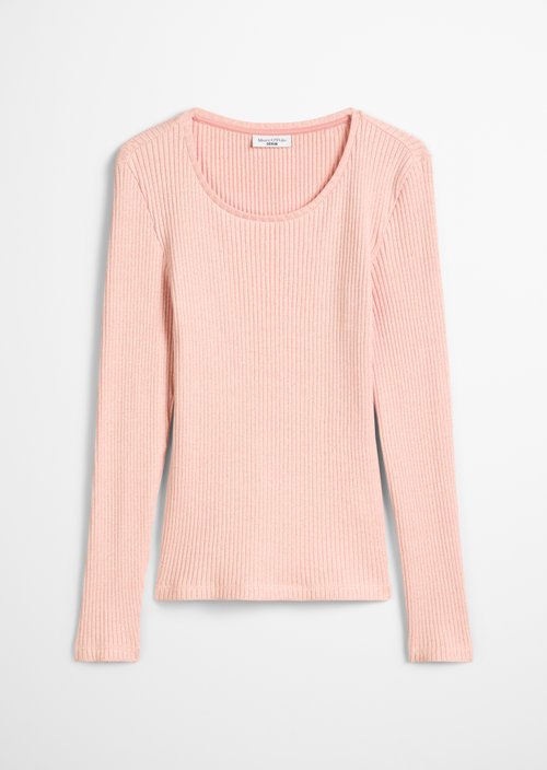 Longsleeve slim — Rose Powder