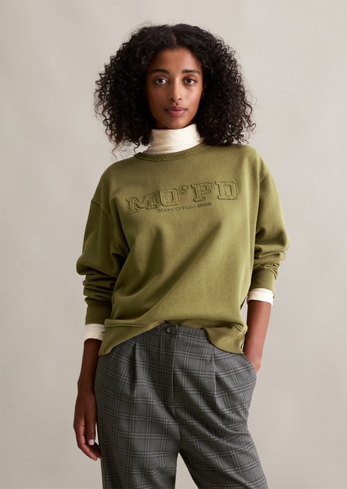 Relaxed sweatshirt — Burnished Logs