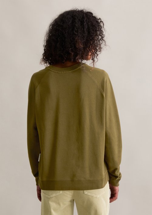 DfC Sweatshirt relaxed — Burnished Logs