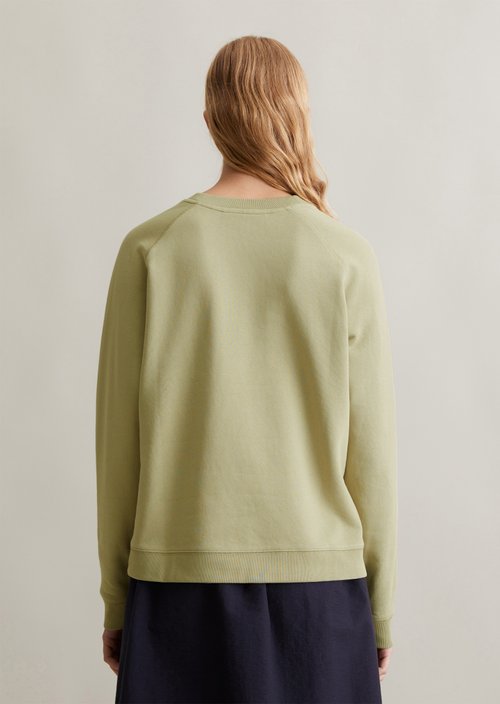 DfC Sweatshirt relaxed — Elm Green