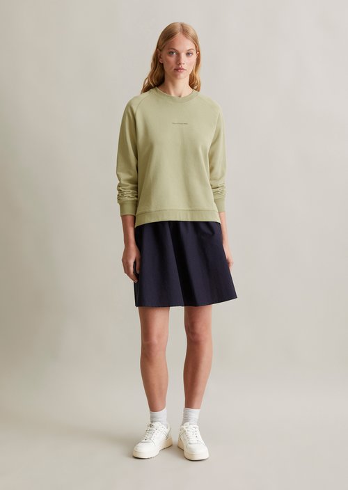 DfC Sweatshirt relaxed — Elm Green