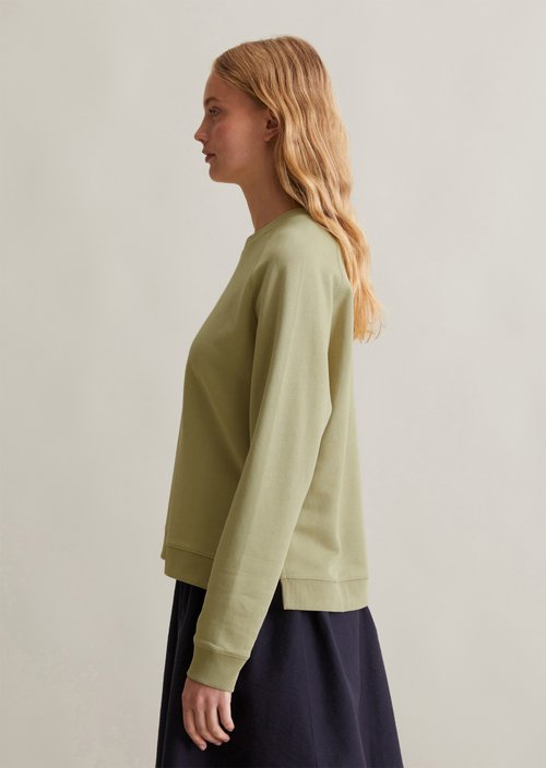 DfC Sweatshirt relaxed — Elm Green