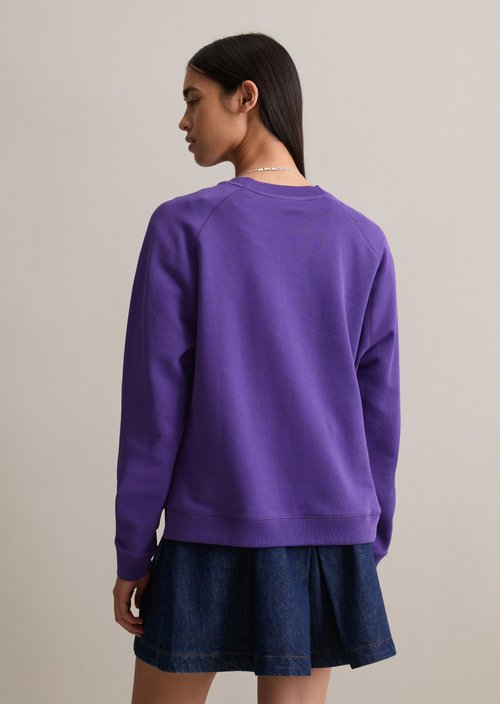 DfC Sweatshirt relaxed — Active Purple