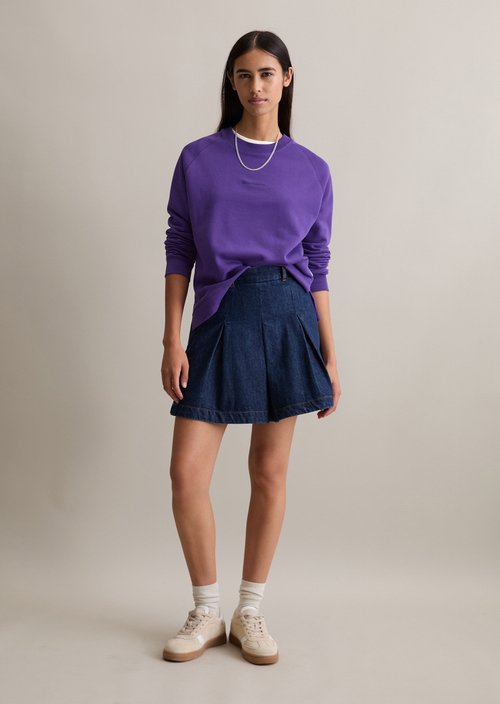 DfC Sweatshirt relaxed — Active Purple