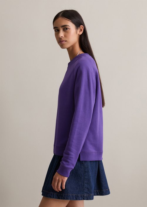 DfC Sweatshirt relaxed — Active Purple