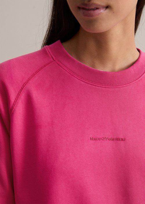 DfC Sweatshirt relaxed — Fresh Fuchsia