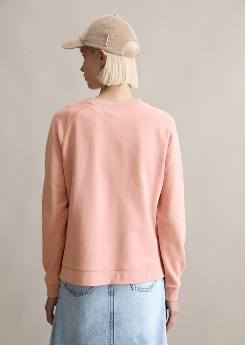 DfC Sweatshirt relaxed — Rose Powder
