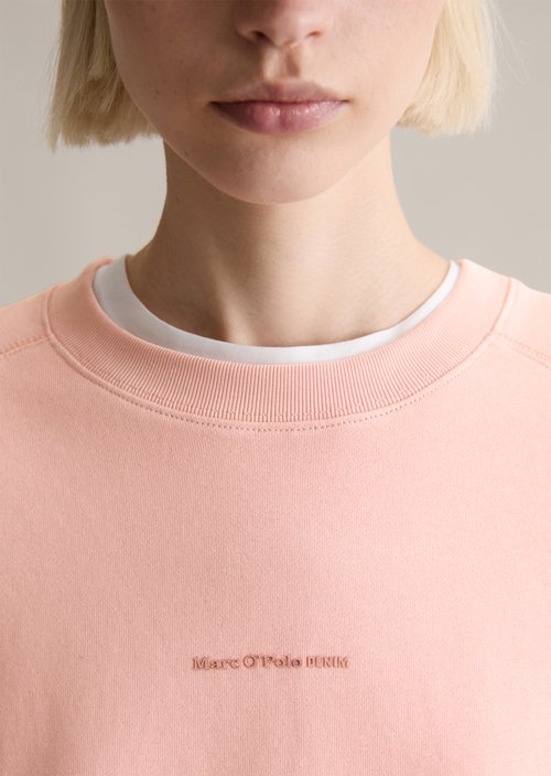 DfC Sweatshirt relaxed — Rose Powder
