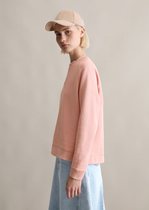 DfC Sweatshirt relaxed — Rose Powder