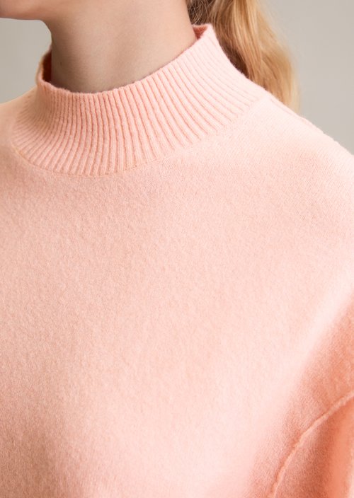 Knitted sweater regular — Rose Powder