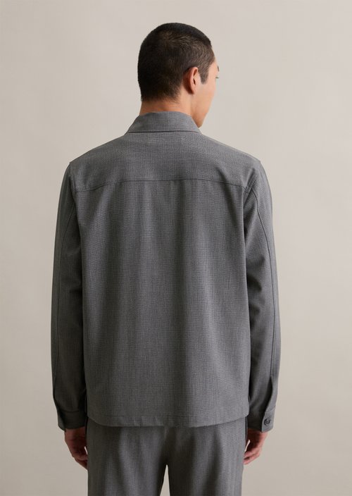 Overshirt regular — Dark Grey