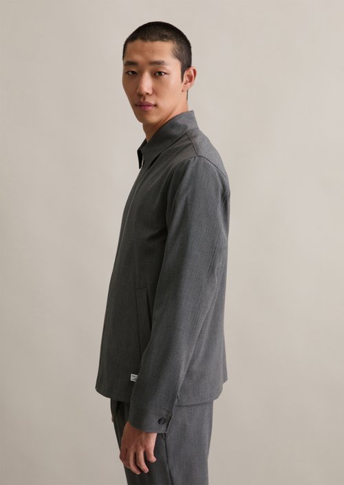 Overshirt regular — Dark Grey