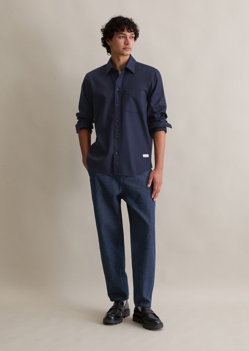 Regular shirt — Blue Depths