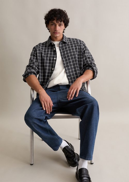 Regular shirt — Dark Blue