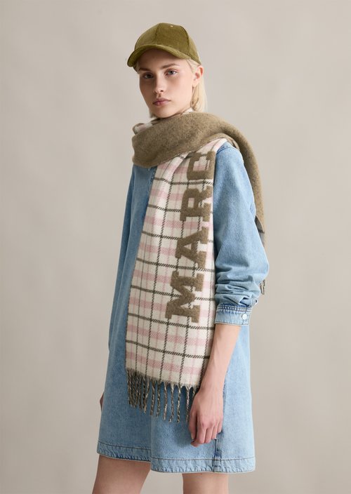 Logo-Schal — Medium Pink