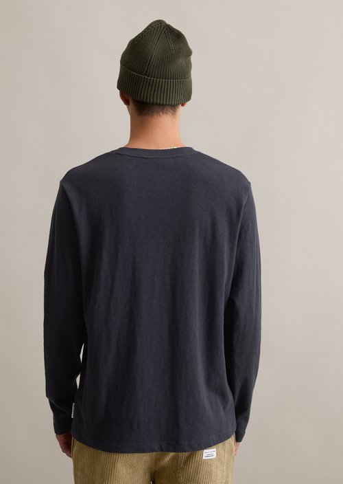 DfC Longsleeve regular — Blue Depths