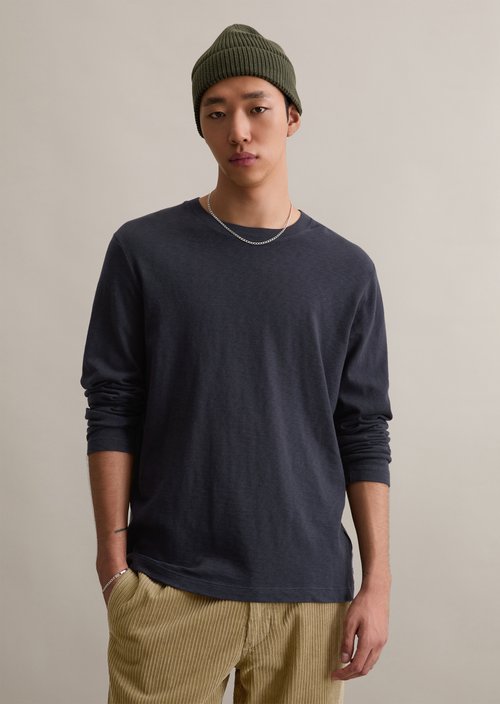 DfC Longsleeve regular — Blue Depths