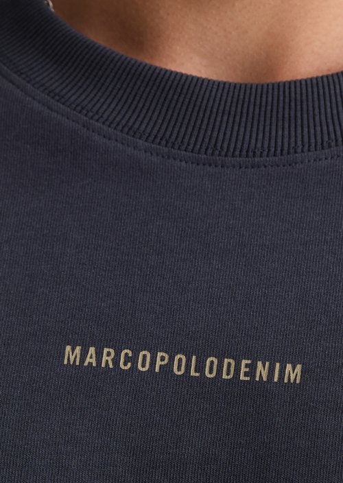 DfC Heavy Weight Longsleeve relaxed — Blue Depths