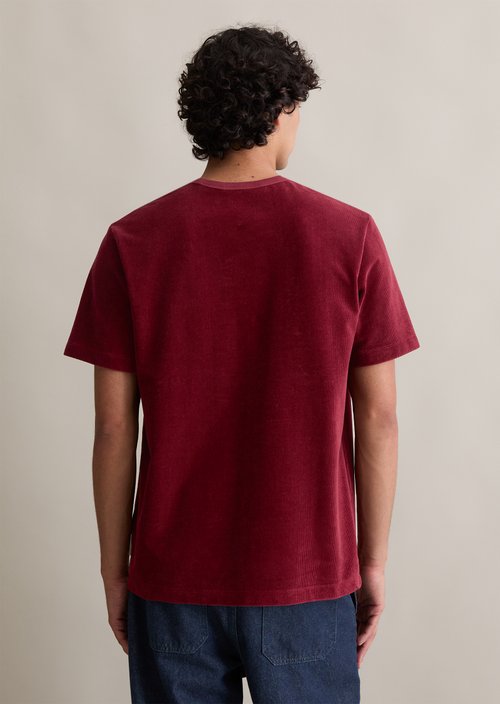 DfC T-Shirt relaxed — Deep Burgundy