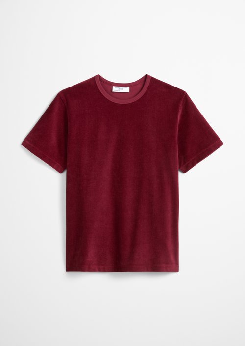 DfC T-Shirt relaxed — Deep Burgundy