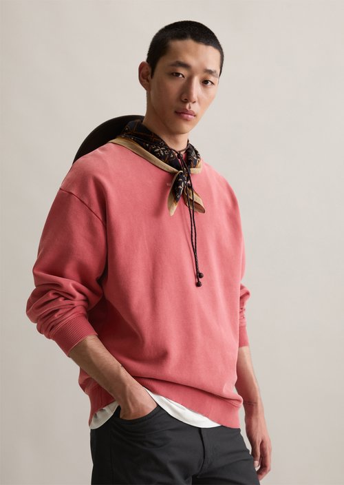 Relaxed sweatshirt — Wood Rose