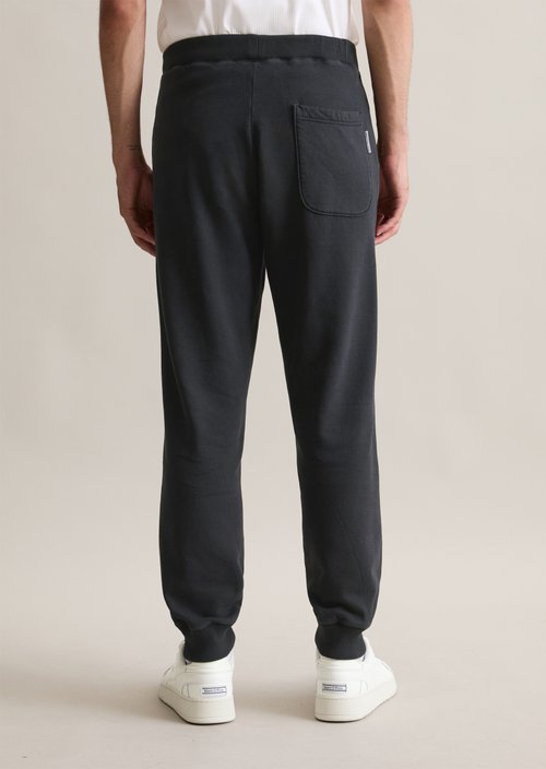 Relaxed sweatpants — Black